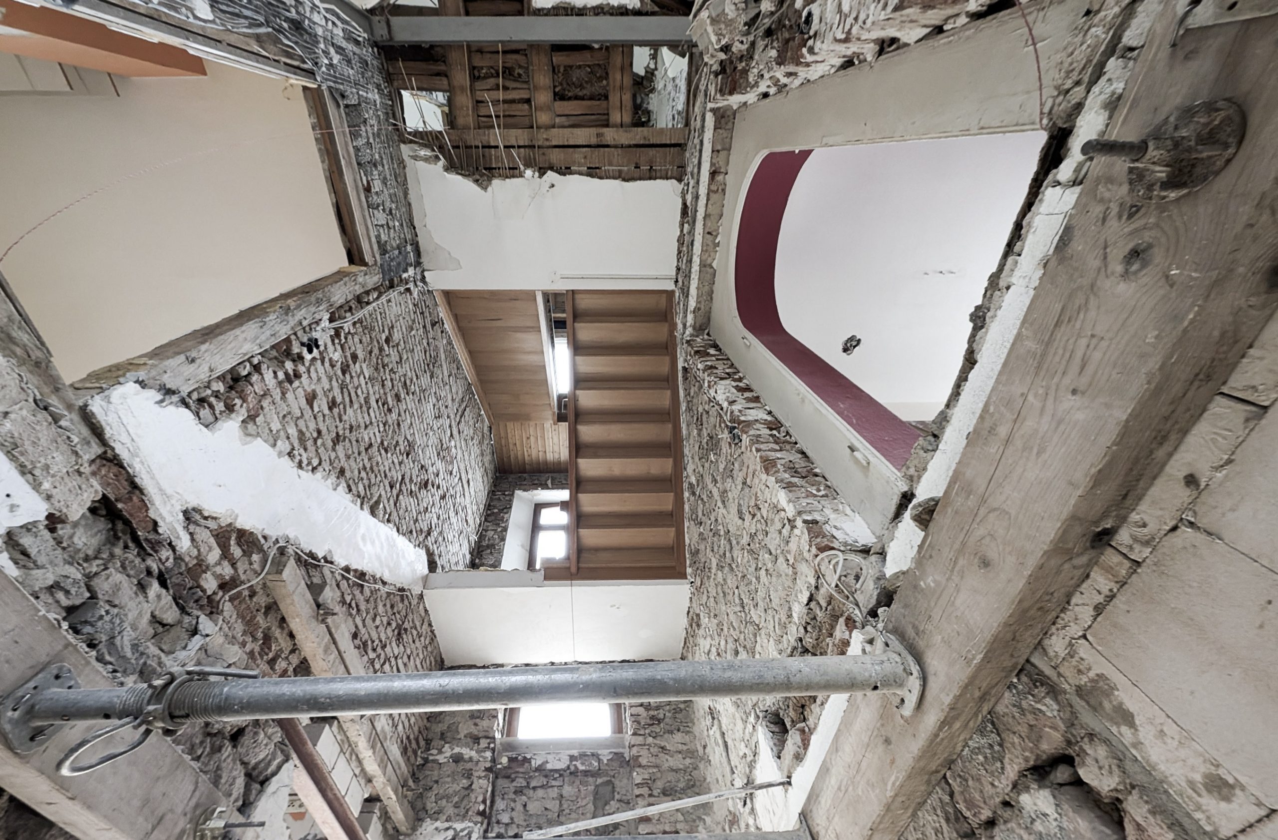 Abbruch Treppenhaus Bestand