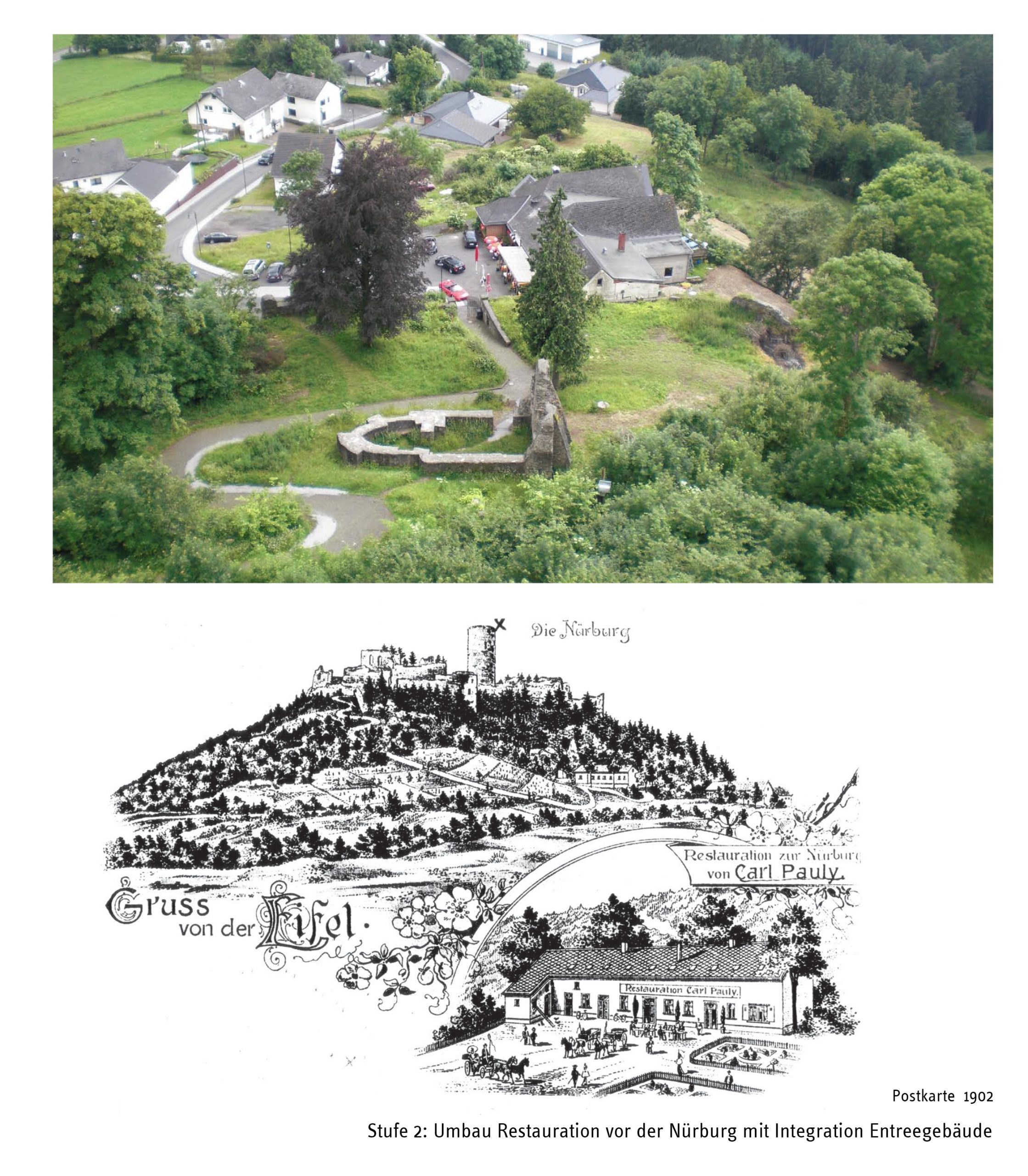 Nürburg Restaurant vor der Burg