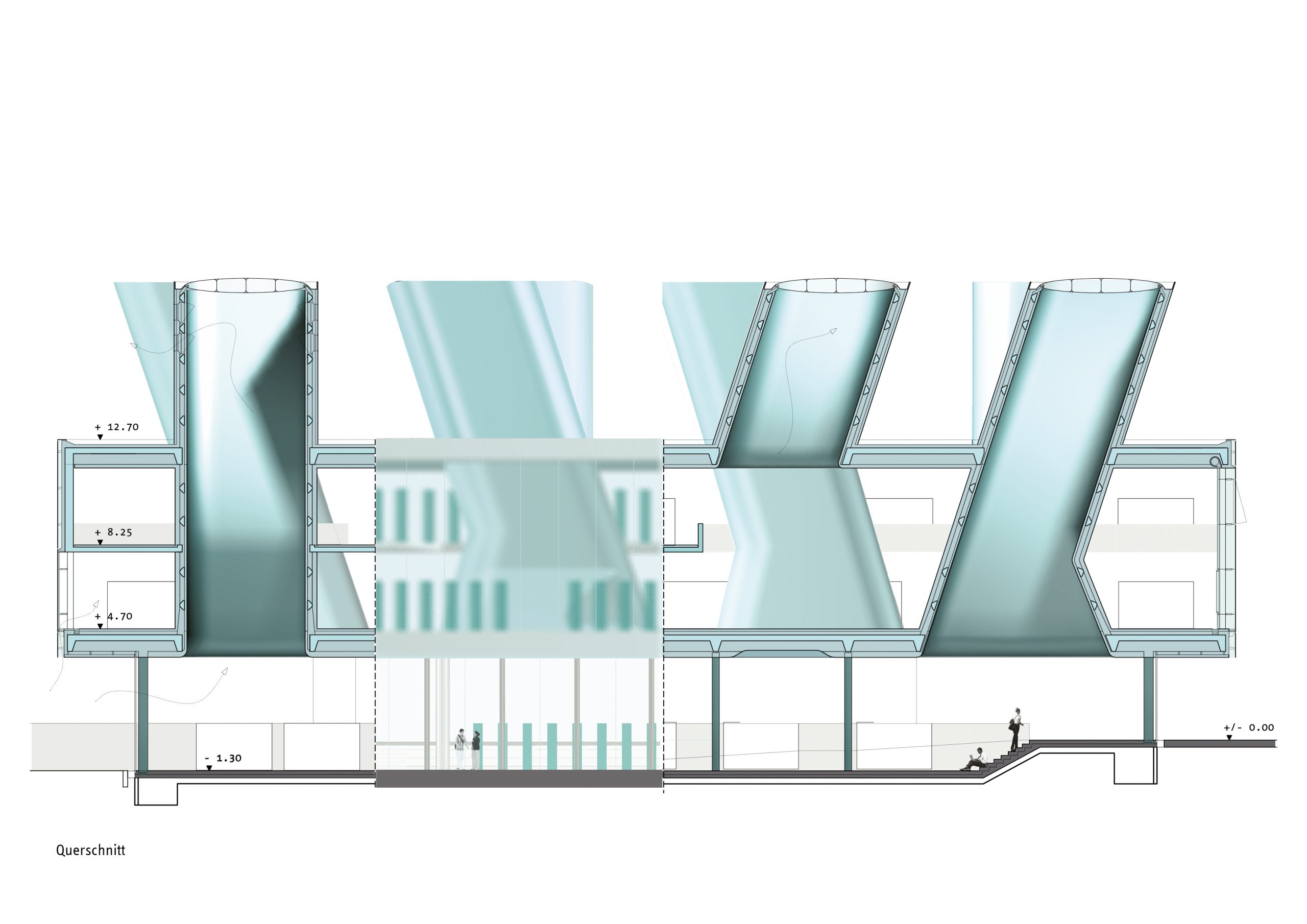 Unibibliothek Braunschweig_Schnitt